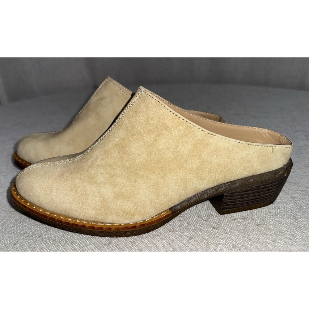 New American Rag Segovia‎ Mule Cream Women's Size 9 8.5